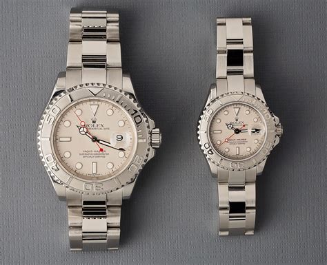 rolex yacht master sizes